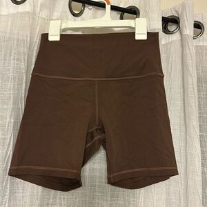 Lululemon Brown Biker Short Size 6